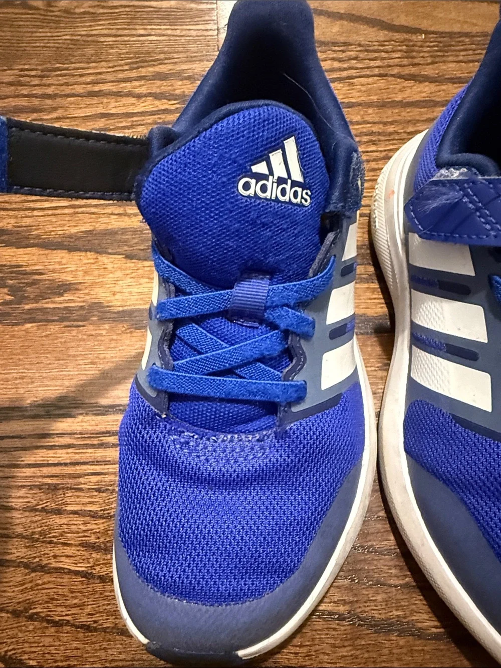 adidas Kids Royal Blue & White Athletic Sneakers